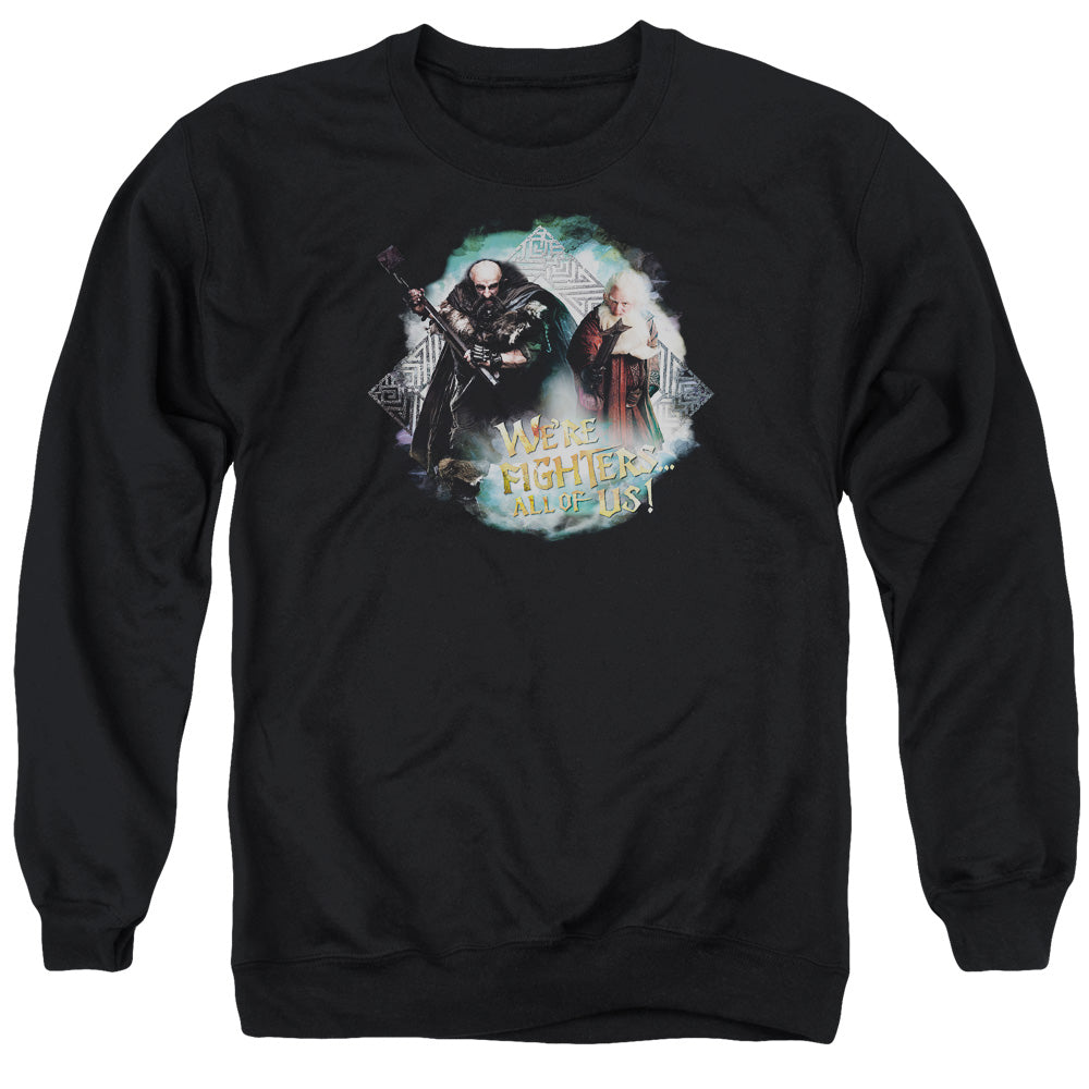 The Hobbit - We're Fighters - Unisex Adult Crewneck Sweatshirt