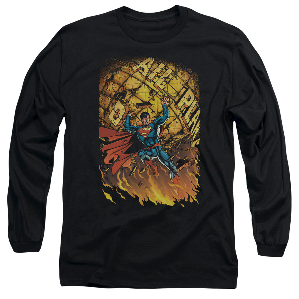 Superman - Superman #1 - Unisex Adult Long Sleeve T-Shirt - Dc Comics, Vintage, Man Of Steel, Justice League, Super Hero, Men Women