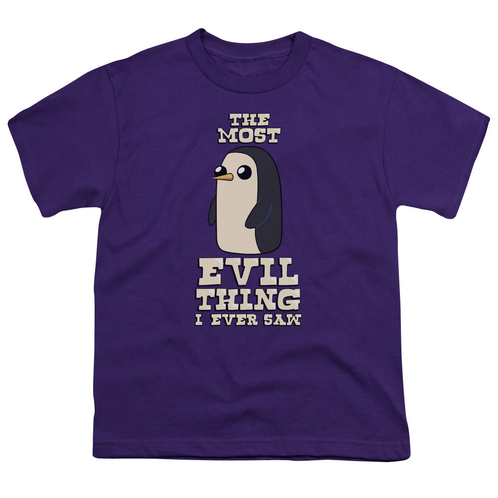 Adventure Time - Youth Kids T-Shirt (Ages 7+) - Short Sleeve Youth T Shirt - Evil Thing - Officially Licensed - S M L XL