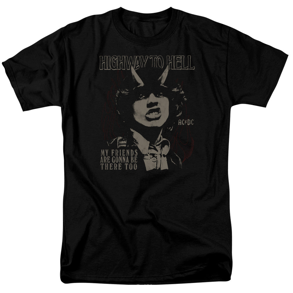 ACDC™ Rock Band Shirt - Officially Licensed - My Friends - Adult Unisex Short Sleeve T-Shirt