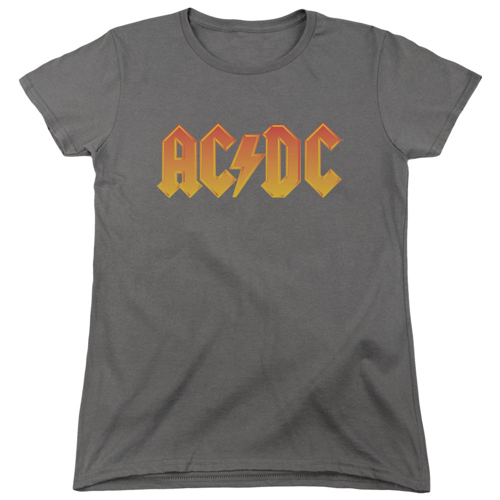 Acdc - Logo Short Sleeve Women's Tee - Forces Of Mankind