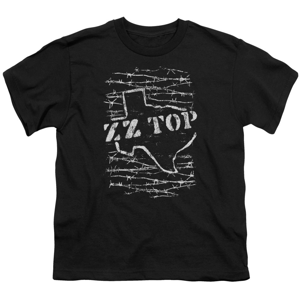 Zz Top™ - Youth Shirt (ages 7+) - Barbed - Youth Short Sleeve T-Shirt - Officially Licensed - S M L XL