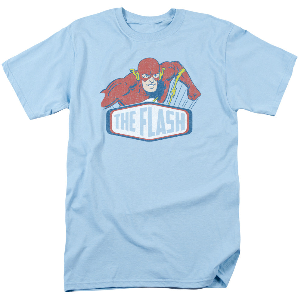 The Flash™ Retro Shirt - DC Comics Vintage - Officially Licensed - Adult Unisex Short Sleeve T-Shirt - Icon Sign