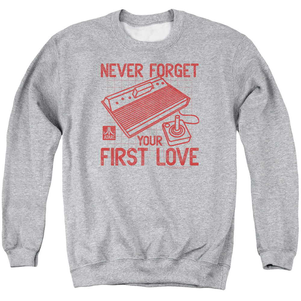 Atari - Adult Unisex Crewneck Sweatshirt - First Love - Officially Licensed - S M L XL 2XL 3XL