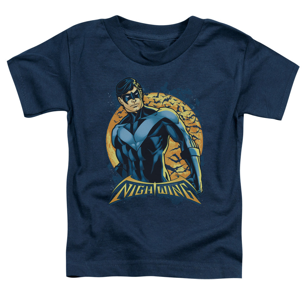Batman - Nightwing Moon Short Sleeve Toddler Tee - Forces Of Mankind