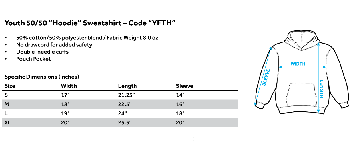 Acdc - Flick Of The Switch Youth Pull Over Hoodie - Forces Of Mankind