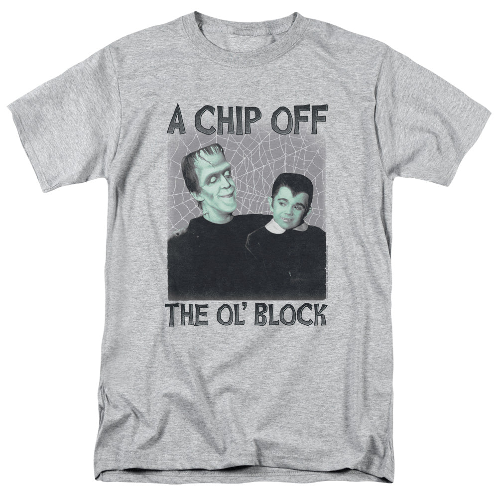The Munsters™ Shirt - Chip - Frankenstein Shirt - Adult Unisex Short Sleeve T-Shirt - Officially Licensed