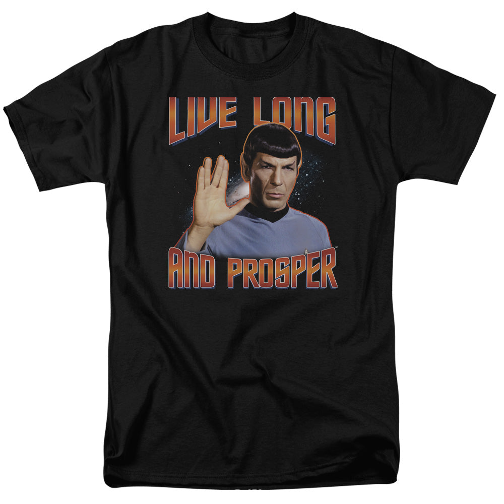 Star Trek: The Original Series™ Tv Show Shirt - Officially Licensed - Live Long And Prosper - Adult Unisex Short Sleeve T-Shirt