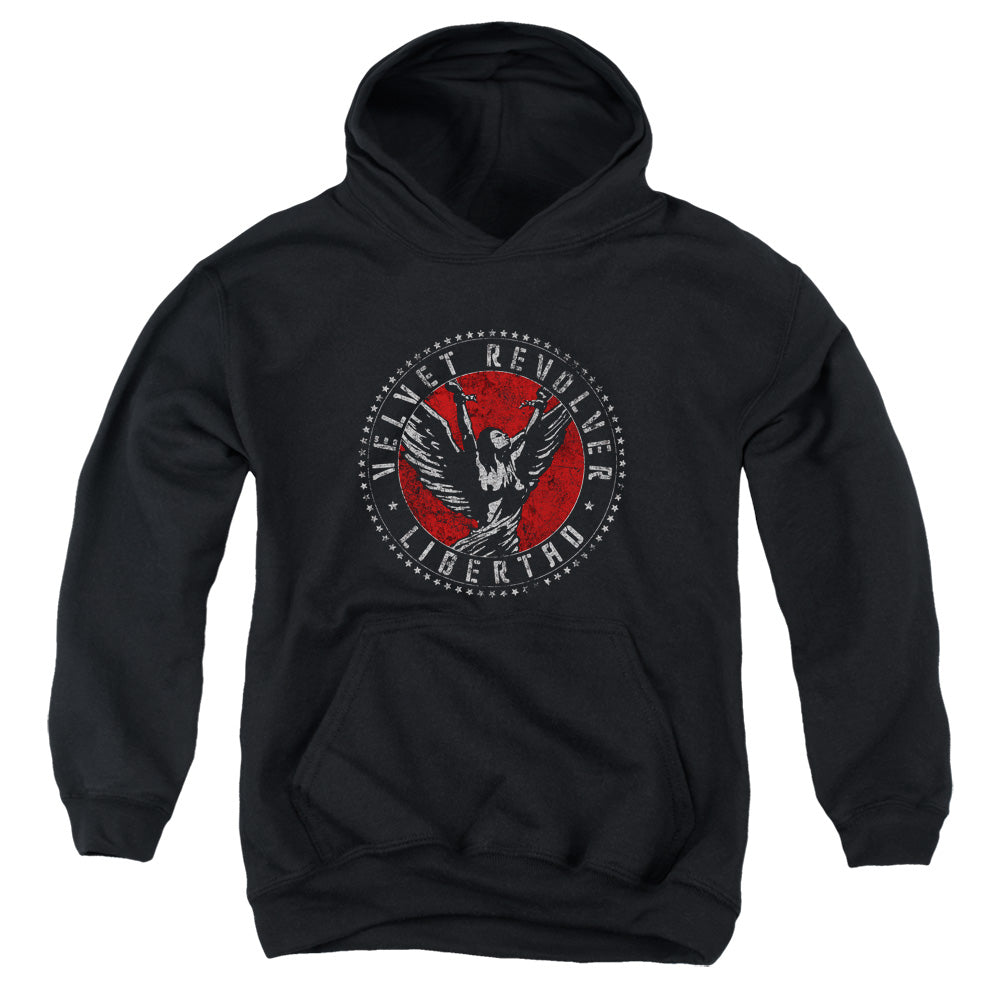 Velvet Revolver™ - Youth Kids Hoodie (Ages 7+) - Pull Over Youth Hoodie - Circle Logo - Officially Licensed