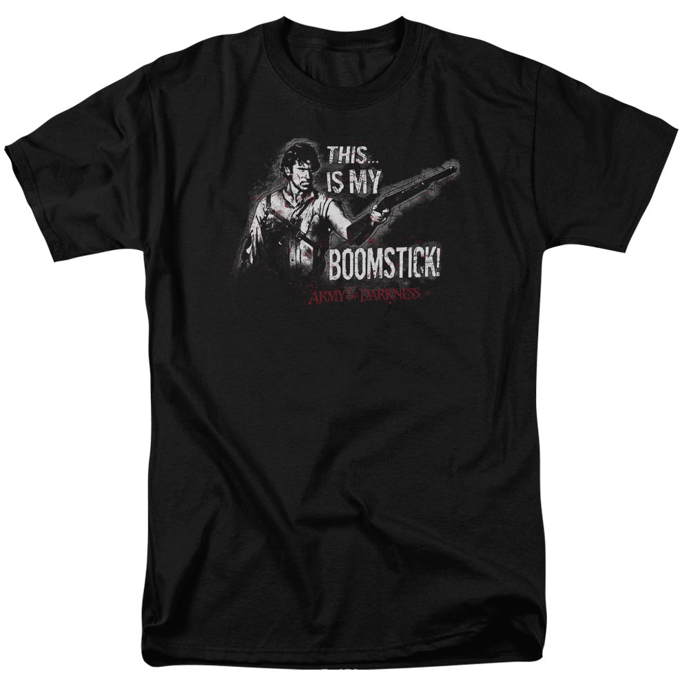Army Of Darkness™ Movie Shirt - Officially Licensed - Adult Unisex Short Sleeve T-Shirt - Boomstick