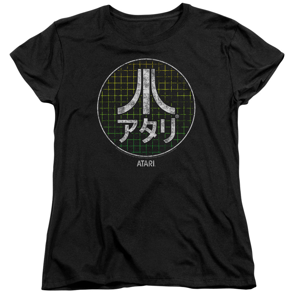 Atari™ Womens Shirt - Officially Licensed - Loose Fit - Japanese Grid - Short Sleeve Women's T-Shirt