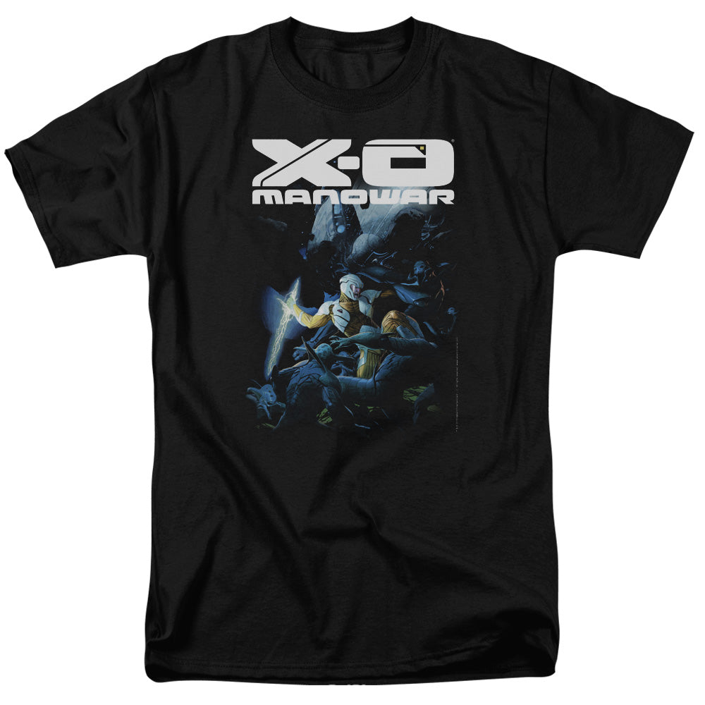 Xo Manowar - By The Sword - Unisex Adult Short Sleeve T-Shirt