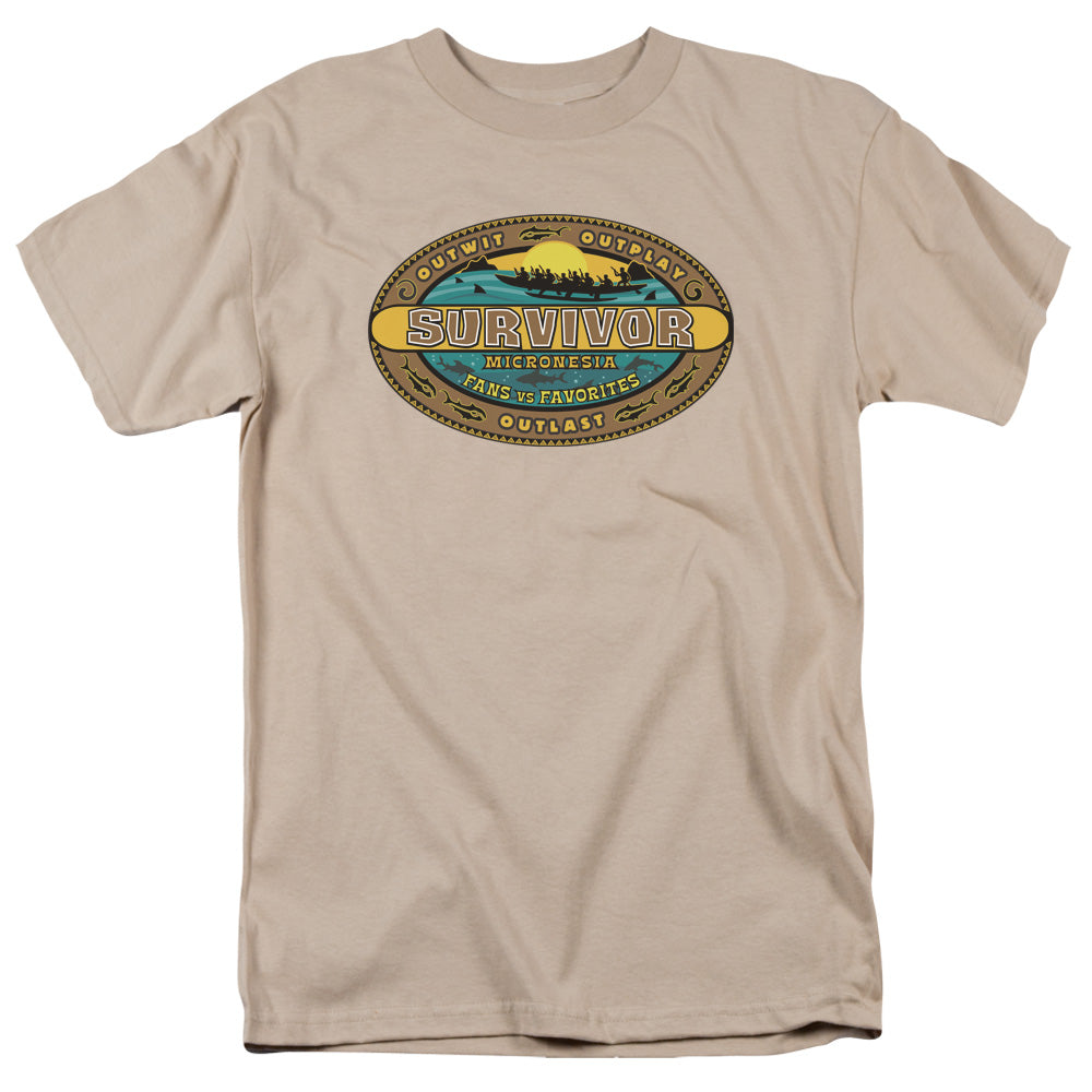 Survivor™ TV Show Shirt - Officially Licensed - Micronesia - Unisex Adult Short Sleeve T-Shirt
