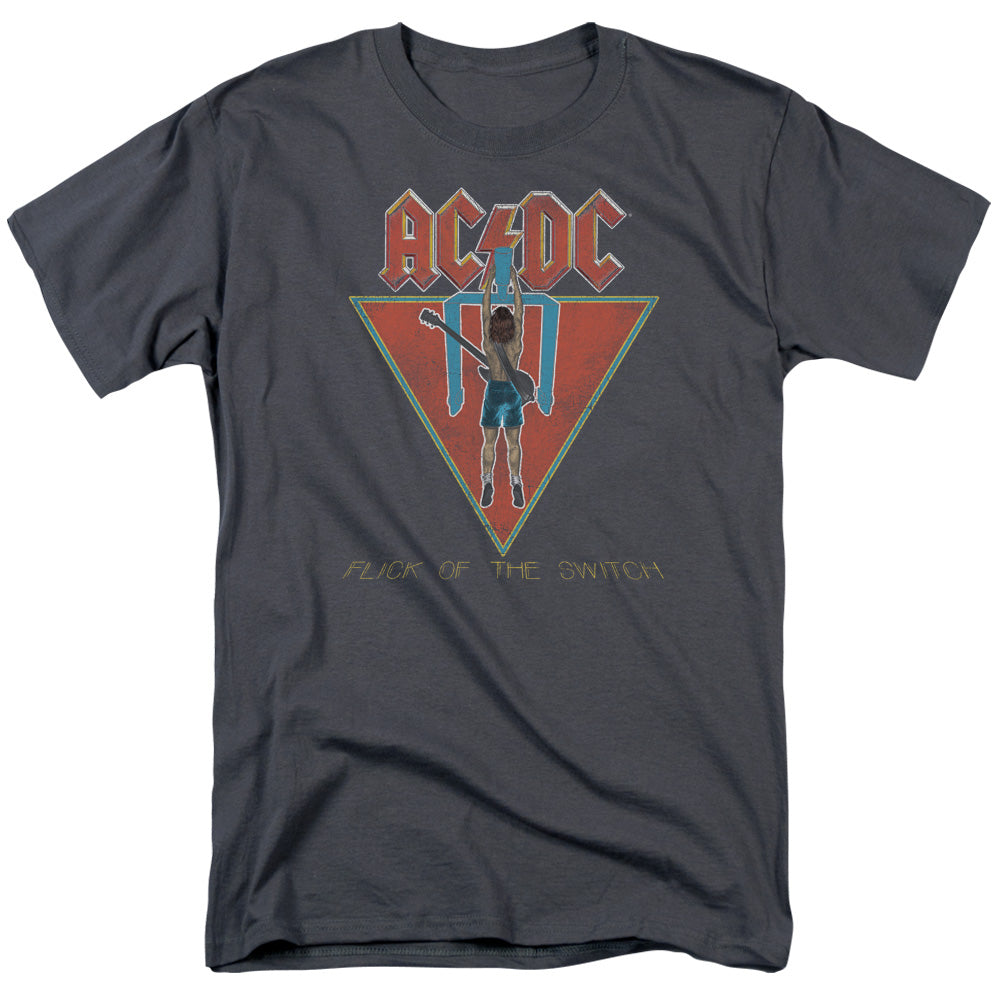 ACDC™ Rock Band Shirt - Officially Licensed - Flick Of The Switch - Adult Unisex Short Sleeve T-Shirt