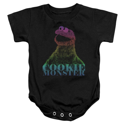 Sesame Street™ - Cm Halftone - Infant Snapsuit - Baby Onesie - Baby Shower Gift - Rock Baby - Punk Baby - Bodysuit - Officially Licensed