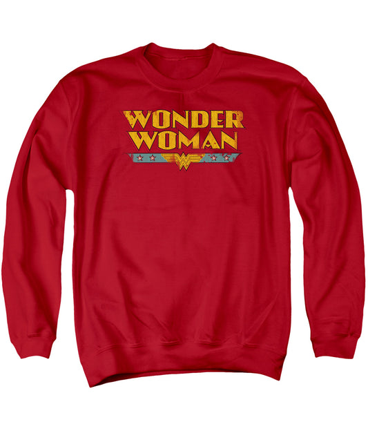 Wonder Woman™ Sweatshirt - Officially Licensed - Logo - Adult Unisex Crewneck Sweatshirt