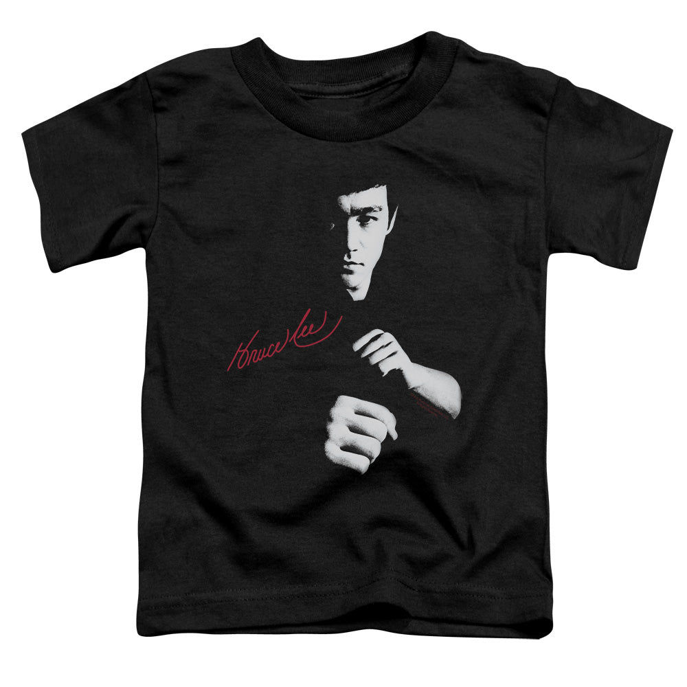 Bruce Lee - Toddler Kids T-Shirt (Ages 2-4) - Short Sleeve Toddler Tee - The Dragon Awaits - Officially Licensed - 2T 3T 4T