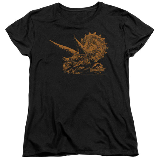 Jurassic Park - Tri Mount Short Sleeve Women's Tee - Forces Of Mankind