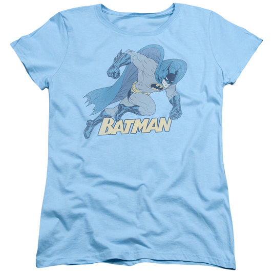 Batman - Running Retro Short Sleeve Women's Tee - Forces Of Mankind