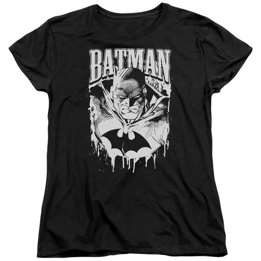 Batman - Bat Metal Short Sleeve Women's Tee - Forces Of Mankind