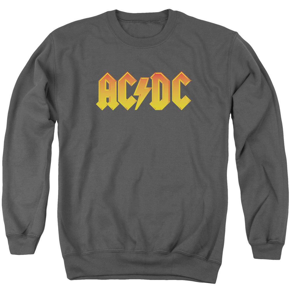 Acdc - Logo Adult Crewneck Sweatshirt - Forces Of Mankind