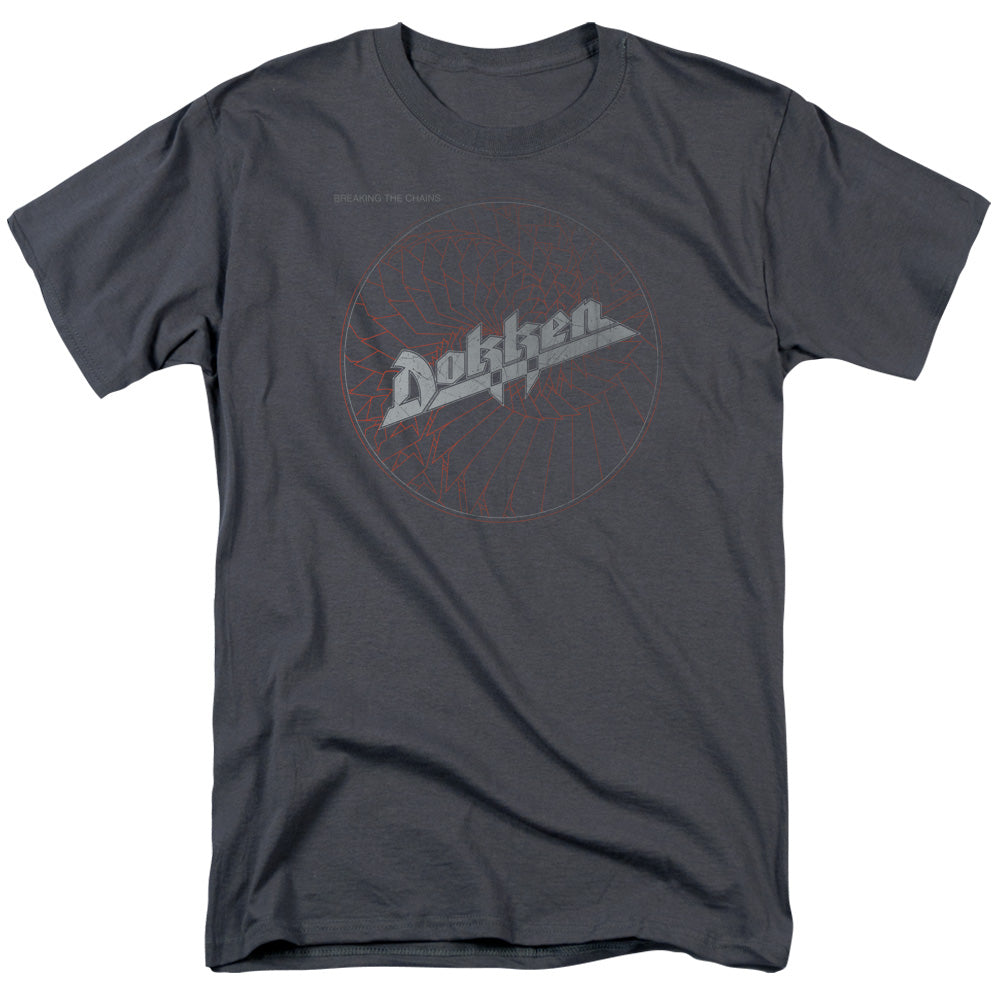 Dokken™ Band Shirt - Officially Licensed - Breaking The Chains - Adult Unisex Short Sleeve T-Shirt