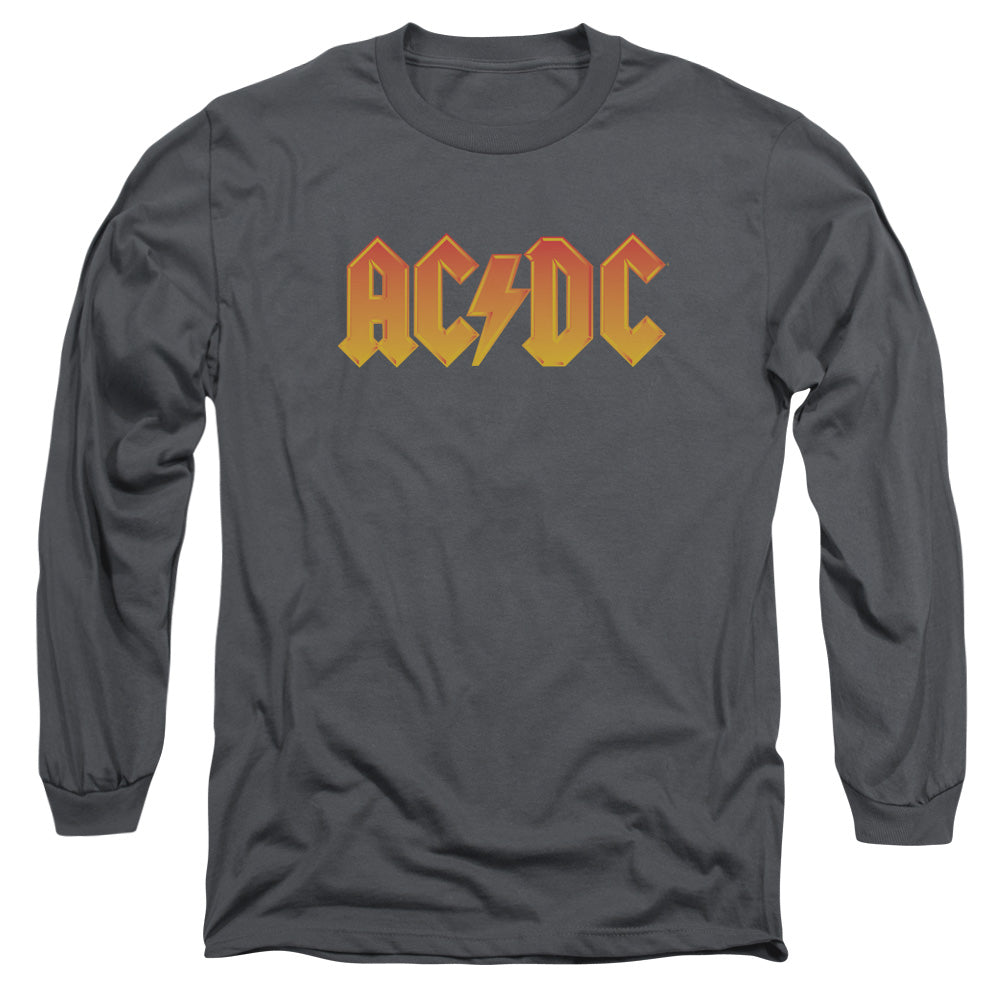 Acdc - Logo Long Sleeve Adult 18/1 - Forces Of Mankind