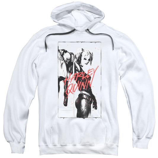 Batman - Inked Quinn Adult Pull Over Hoodie - Forces Of Mankind