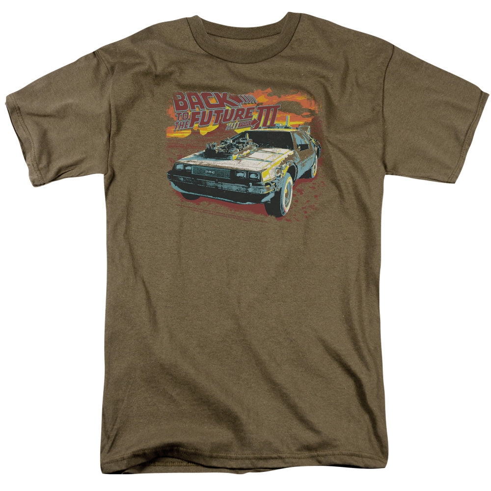 Back To The Future 3™ Shirt - Officially Licensed - Wild West - Adult Unisex Short Sleeve T-Shirt