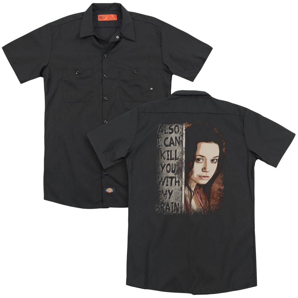 Firefly - Weaponized Mind (Back Print) Adult Work Shirt - Forces Of Mankind