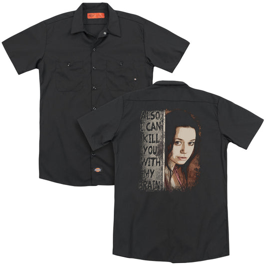 Firefly - Weaponized Mind (Back Print) Adult Work Shirt - Forces Of Mankind