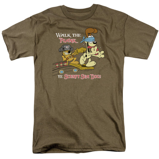 Garfield™ Shirt - Officially Licensed - Adult Unisex Short Sleeve T-Shirt - Walk The Plank