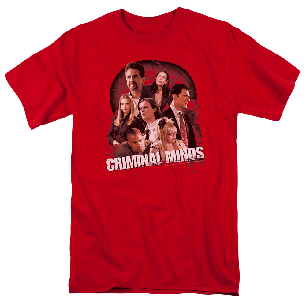 Criminal Minds™ TV Show Shirt - Brain Trust - Officially Licensed - Adult Unisex Short Sleeve T-Shirt