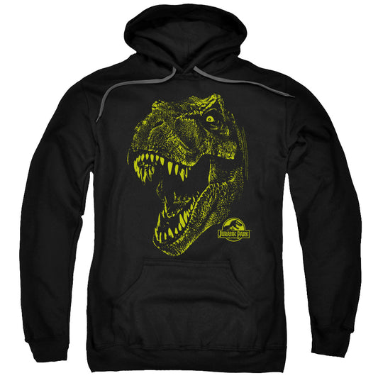 Jurassic Park - Rex Mount Adult Pull Over Hoodie - Forces Of Mankind