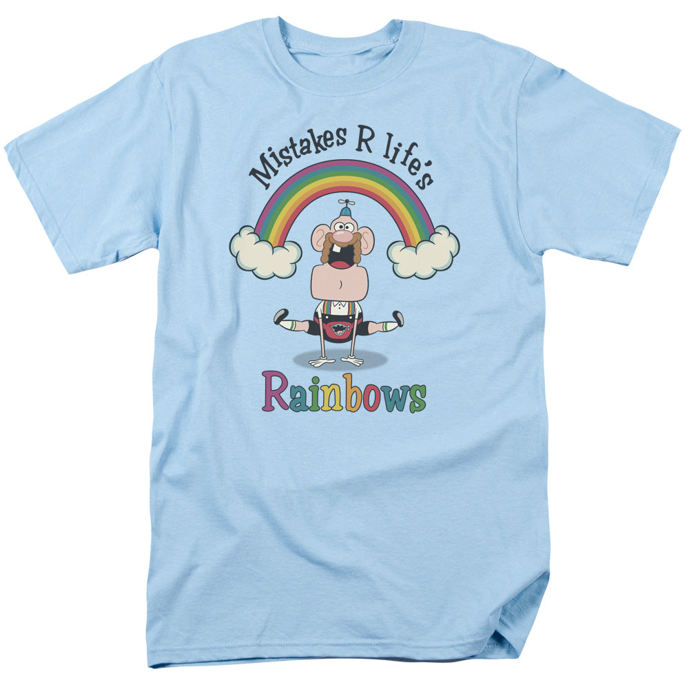 Uncle Grandpa - Life's Rainbows - Unisex Adult Short Sleeve T-Shirt