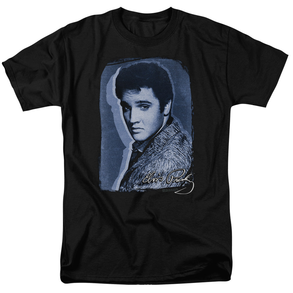 Elvis Presley™ Shirt - Officially Licensed - Adult Unisex Short Sleeve T-Shirt - Overlay
