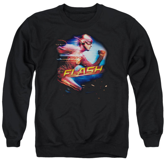 The Flash™ - Adult Unisex Crewneck Sweatshirt - Lightning Sweater - Fastest Man - Officially Licensed - S M L XL 2XL 3XL