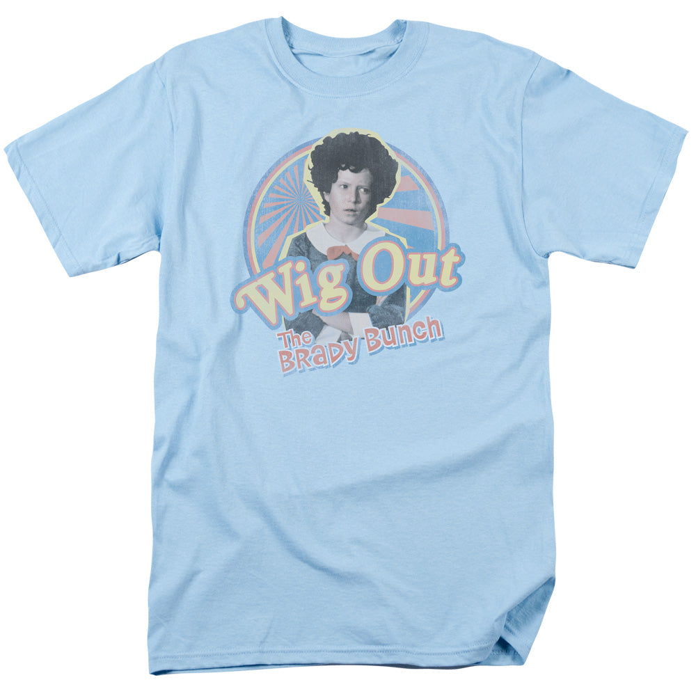 The Brady Bunch™ Shirt - Officially Licensed - Adult Unisex/Men/Women Short Sleeve T-Shirt - Wig Out
