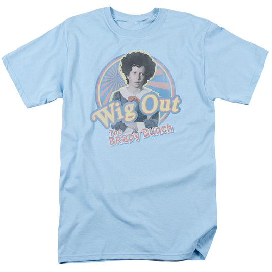 The Brady Bunch™ Shirt - Officially Licensed - Adult Unisex/Men/Women Short Sleeve T-Shirt - Wig Out