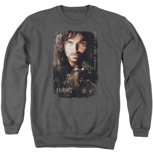 The Hobbit™ - Adult Unisex Crewneck Sweatshirt - Kili Poster - Officially Licensed - S M L XL 2XL 3XL