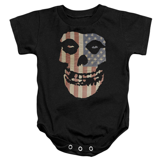 Misfits - Fiend Flag - Infant Snapsuit - Baby Onesie - Baby Shower Gift - Rock Baby - Punk Baby - Bodysuit - Officially Licensed