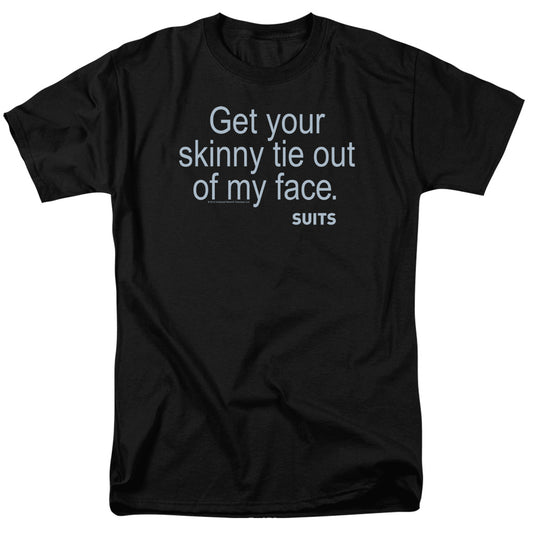 Suits™ TV Show Shirt - Officially Licensed - Skinny Tie - Adult Unisex Short Sleeve T-Shirt