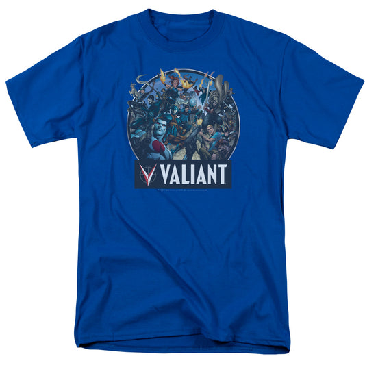 Valiant Comics Shirt - Valiant Entertainment - Ready For Action - Unisex Adult Short Sleeve T-Shirt