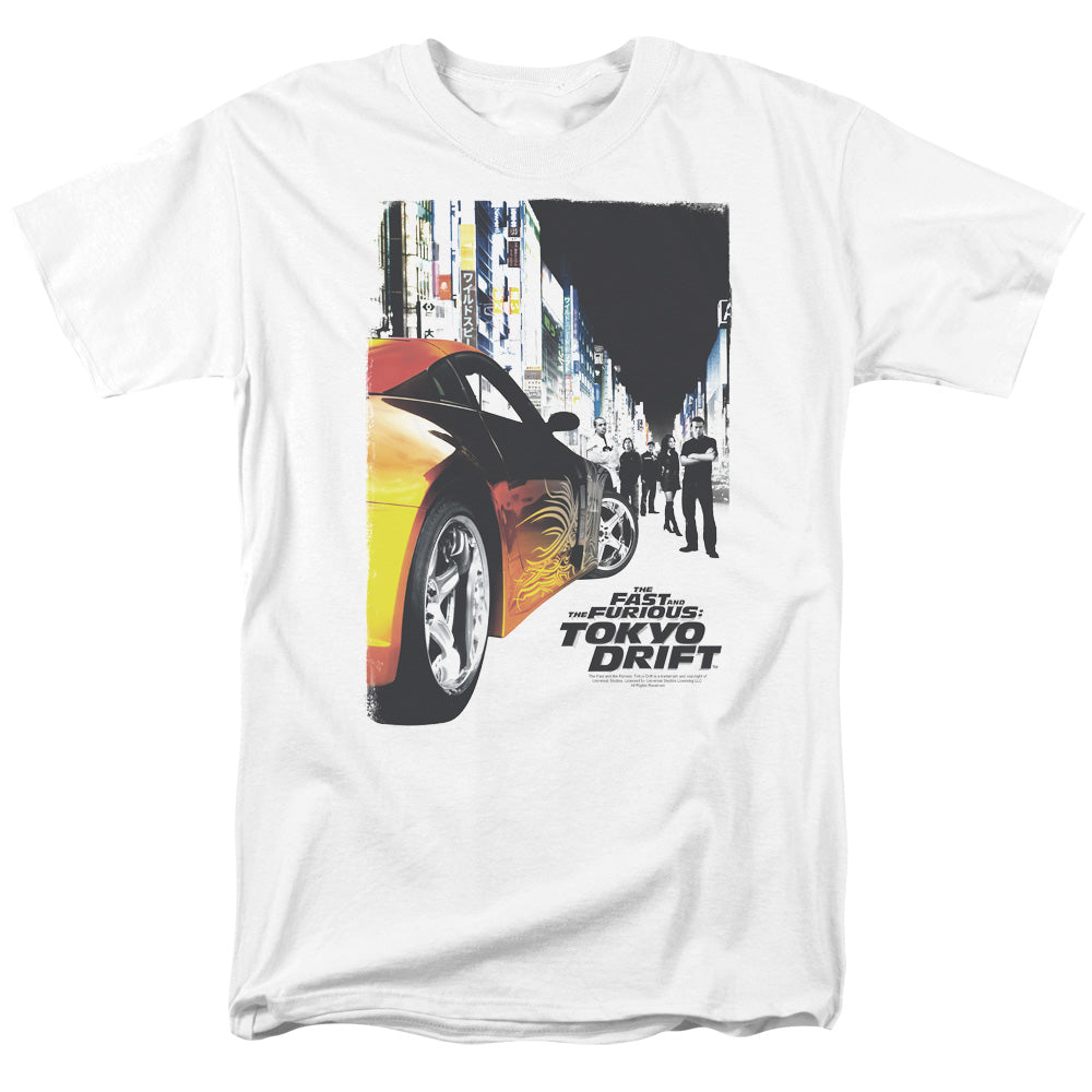 The Fast And The Furious: Tokyo Drift™ Shirt - Officially Licensed - Poster - Adult Unisex Short Sleeve T-Shirt