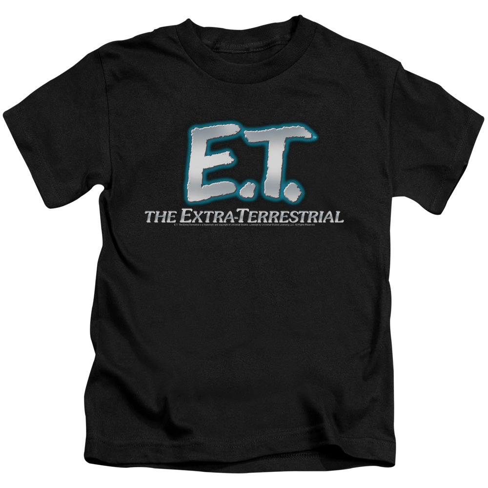 E.T.™ - Kids T-Shirt (Ages 4-7) - Logo - Officially Licensed - Short Sleeve Juvenile Kids T Shirt - Size 4 5 6 7
