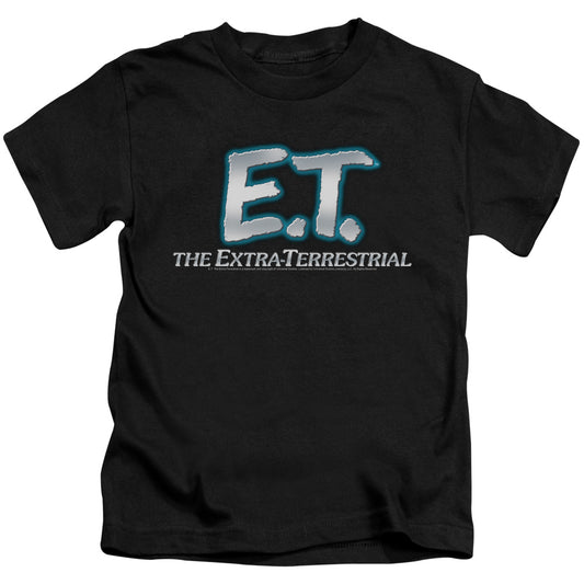 E.T.™ - Kids T-Shirt (Ages 4-7) - Logo - Officially Licensed - Short Sleeve Juvenile Kids T Shirt - Size 4 5 6 7