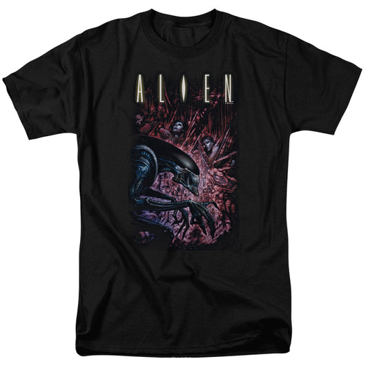 Alien™ Movie Shirt - Officially Licensed - Adult Unisex Short Sleeve T-Shirt - Alien Vs Predator, Xenomorph, Horror - Collection