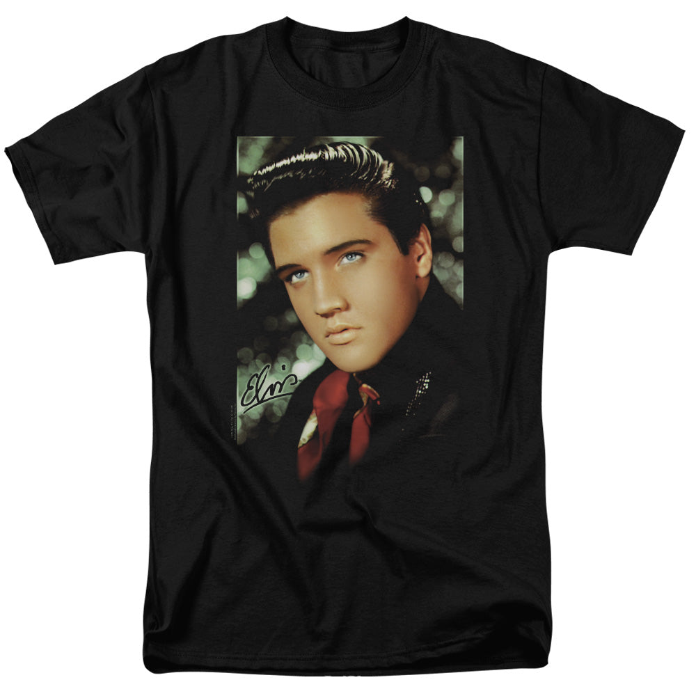 Elvis Presley™ Shirt - Officially Licensed - Adult Unisex Short Sleeve T-Shirt - Red Scarf