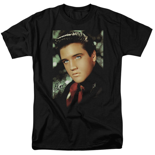 Elvis Presley™ Shirt - Officially Licensed - Adult Unisex Short Sleeve T-Shirt - Red Scarf