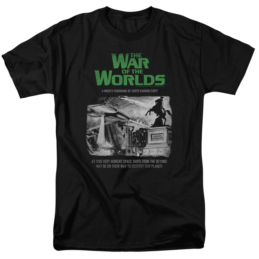 War Of The Worlds™ - Adult Unisex Short Sleeve T-Shirt - Attack People Poster - Officially Licensed - S M L XL 2X 3X 4X 5X
